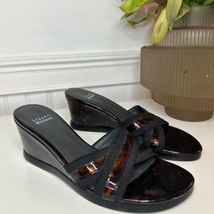 Stuart Weitzman Wedge Mule Heels